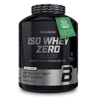 BIOTECH USA  Iso Whey Zero Black 1816 g Vanille - Isolat&nbsp;de&nbsp;lactos&eacute;rum