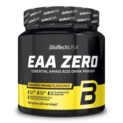 BIOTECH USA BioTechUSA+EAA Zero, ananas et mangue 350 g