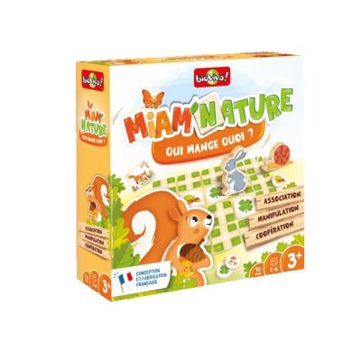 BIOVIVA  - 400183 - Miam nature Qui mange quoi