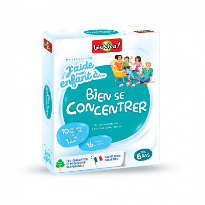 BIOVIVA  J'aide mon enfant a Bien se concentrer