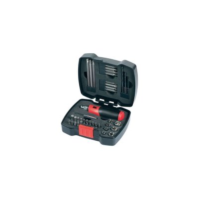 Black + Decker A7175 Kit cliquet manuel avec embouts 43 pi&egrave;ces