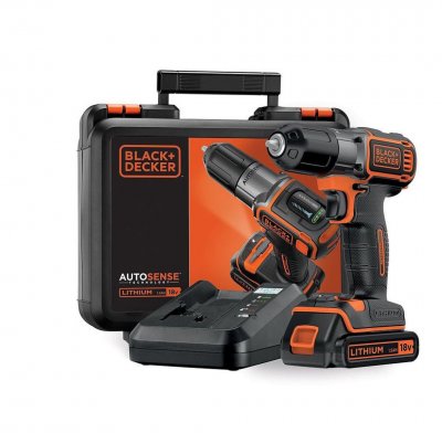 BLACK & DECKER Black + Decker ASD18K Perceuse-visseuse sans fil 18 V