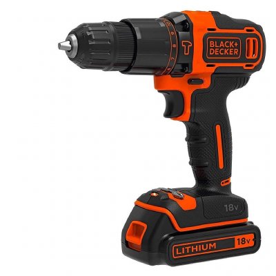 BLACK & DECKER  Bdchd18k-qw Hammer Drill Cordless Orange