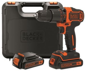 BLACK & DECKER  Bdchd18kb-qw Cordless Combi Noir
