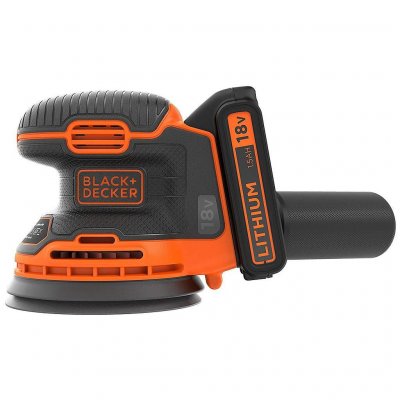 BLACK+DECKER Black & Decker BDCROS18 Ponceuse excentrique 18V 125mm