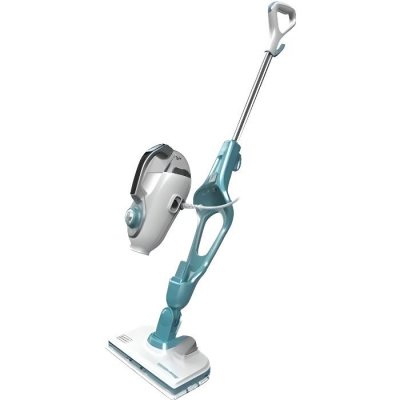 BLACK & DECKER BLACK+DECKER FSMH1321J - Nettoyeur &agrave; vapeur - balai - blanc/aqua