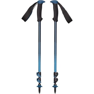 BLACK DIAMOND  B&acirc;ton de randonn&eacute;e Trail Back Trek Poles Azurite Bleu
