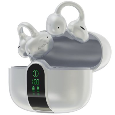BLACKVIEW  AirBuds 15 - &Eacute;couteurs True Wireless Bluetooth 6.0 R&eacute;duction de bruit IPX5 Blanc