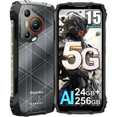 BLACKVIEW  BL7000 (Doke IA - 5G - &Eacute;cran 6.78'' - 256 Go, 8 Go RAM) Noir