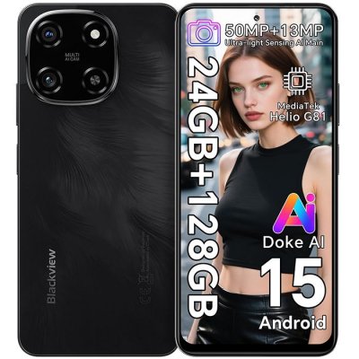 BLACKVIEW  Color 8 (Double Sim - 6.75''- 128 Go, 8 Go RAM) Gris