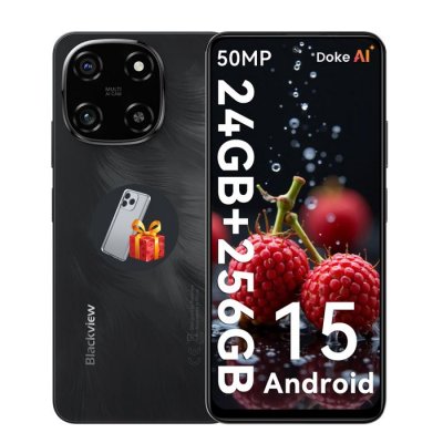 BLACKVIEW  Color 8 (Double Sim - 6.75''- 256 Go, 8 Go RAM) Gris