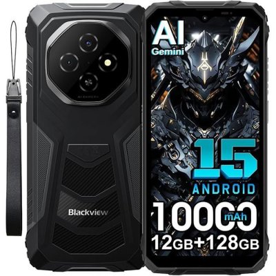 BLACKVIEW  FORT 1 (6.56'' - NFC - 128 Go, 4 Go de RAM - 10000mAh) Noir