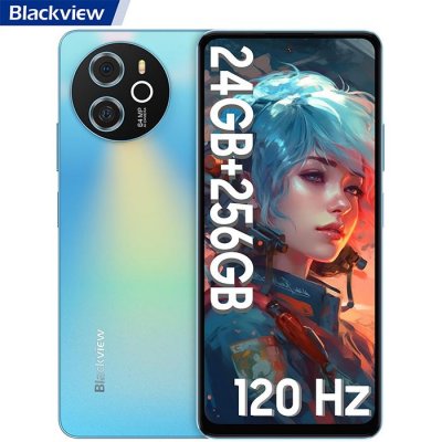 BLACKVIEW  Shark 8 (Double Sim - 6.78''- 256 Go, 8 Go RAM) Bleu