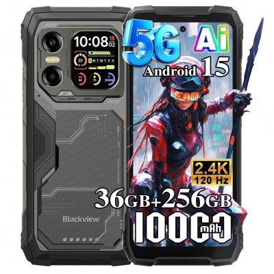  Blackview Xplore X1 (NFC - 256 Go, 12 Go RAM - 10000mAh) Noir
