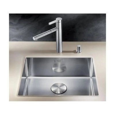 BLANCO  521575 CLARON &Eacute;vier de Cuisine, Acier Inoxydable Satin&eacute;, 450mm