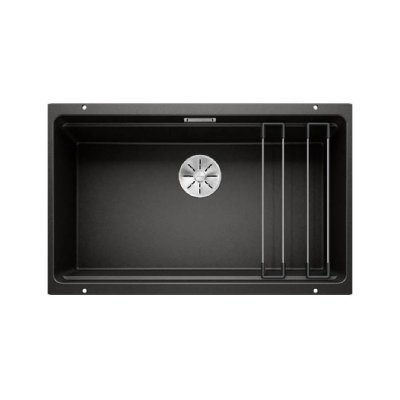 BLANCO  525891 ETAGON 700-U &Eacute;vier de Cuisine, Noir, 80 cm Unterschrank