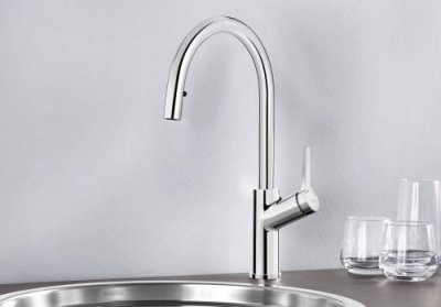 BLANCO  de carena s robinet de cuisine, 1&nbsp;pi&egrave;ce, chrome, 520767