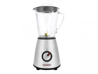 Blender Gastroback design 1 litre 500w noir et argent