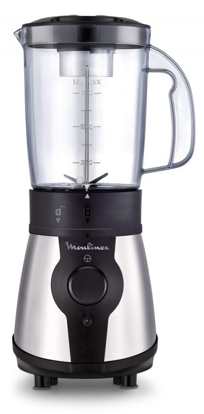 MOULINEX Blender  Blend & Go LM1B1D10 300 W Argent et Noir 