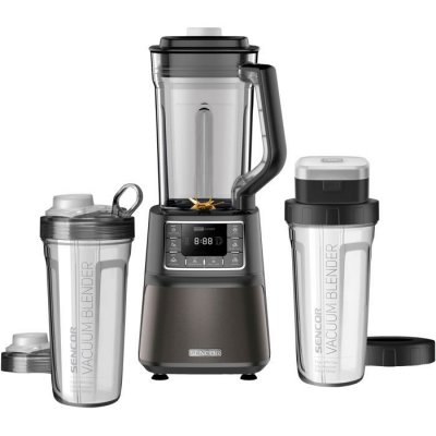 SENCOR Blender SRM 3150SS 1.5L 1500W 220V Plastique Acier Inoxydable Noir