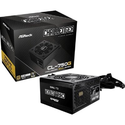 ASROCK Bloc d&acute;alimentation  90-uxc075-gneaaa atx 750 w 80 plus gold