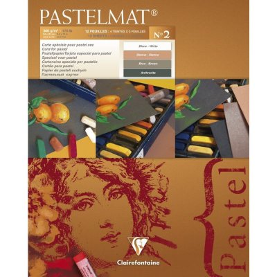 CLAIREFONTAINE Bloc pastel Pastelmat 360g 24 X 30