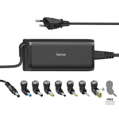HAMA Bloc secteur universel pour ordinateur portable, 15 - 19V/90W - Neuf