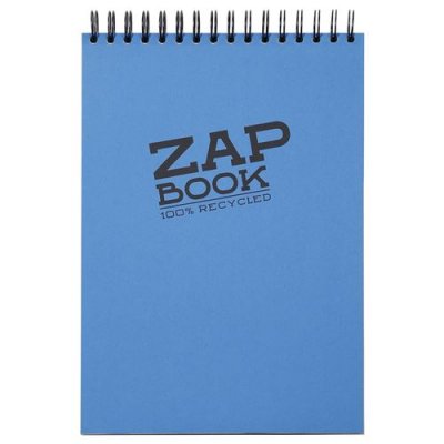 CLAIREFONTAINE Bloc spiral&eacute;  Zap Book A4&nbsp;160 feuilles Mod&egrave;le al&eacute;atoire