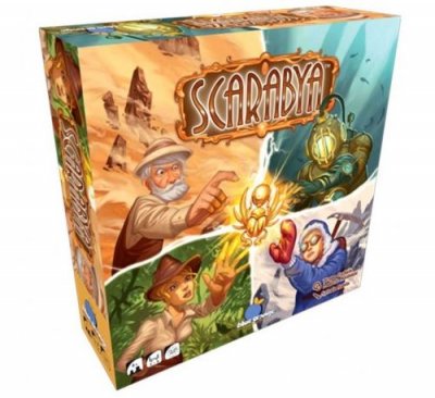 Blue Orange - Jeu de tuiles - Scarabya (Version multilingue)