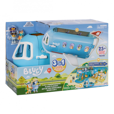 Bluey set de jeu modulable avion 3 en 1 BLU0630996176702
