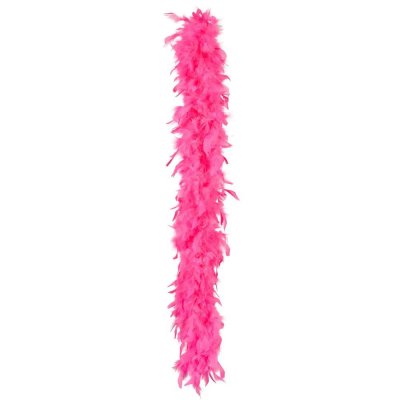 GENERIQUE Boa en plumes - Rose chaud - 180cm - Femme - Adulte