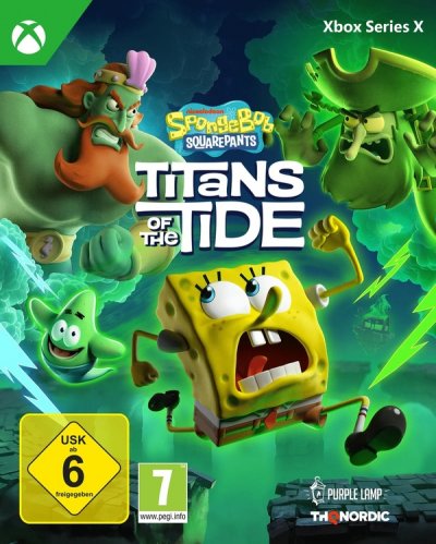 Bob L'eponge Les Titans Des Mar&eacute;es XBOX SERIES X 
