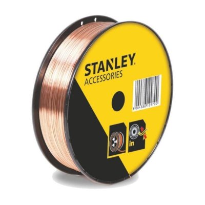 STANLEY Bobine de fil d'acier fourr&eacute; No Gaz &oslash;0.9 mm bobine &oslash;100 mm 