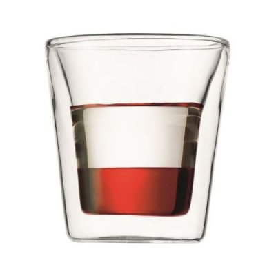 BODUM  CANTEEN Set 6 verres, double paroi, 0.1 l Transparent