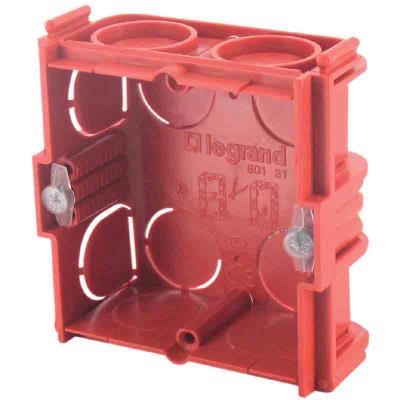 LEGRAND Bo&icirc;te &agrave; encastrer carr&eacute;e Batibox ma&ccedil;onnerie - 1 poste profondeur 30mm