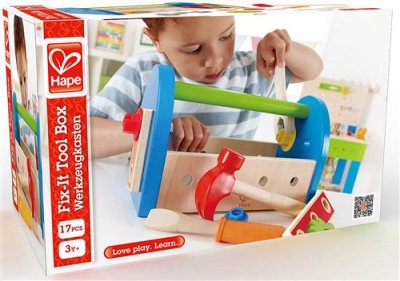 HAPE Boite &agrave; outils pour enfant - jouet 