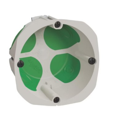 SCHNEIDER ELECTRIC Bo&icirc;te d'encastrement Multifix Air, multicloison 1poste, P47,SCHNEIDER