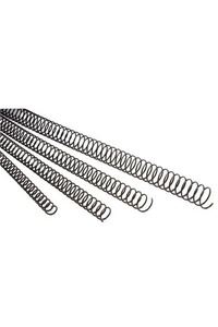 GBC Bo&icirc;te De 100 Spirales M&eacute;talliques De 12 Mm. Couleur Noire  915112