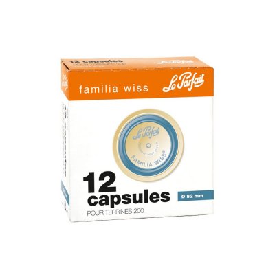 LE PARFAIT Bo&icirc;te de 12 capsules pour bocaux diam. 8,2cm