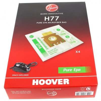 HOOVER Boite de 4 sacs microfibre H77 (35601734) Aspirateur 