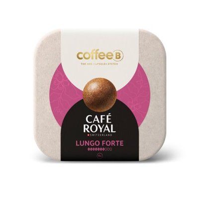 CAFE ROYAL Bo&icirc;te de 9 capsules caf&eacute; Caf&eacute; Royal Lungo Forte 11007748