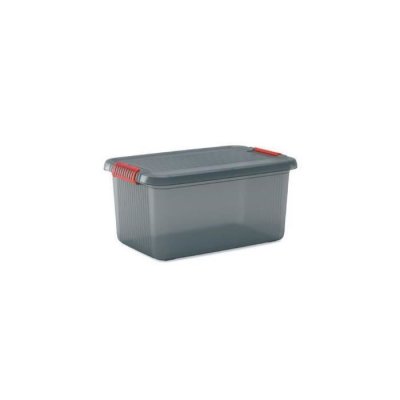 Bo&icirc;te K latch gris l.59 x P.39 x H.28 cm, 43 l