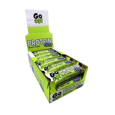 GO ON NUTRITION Bo&icirc;te protein crisp bar (24x50g)  Barres prot&eacute;in&eacute;es Peanut Caramel  Peanut Caramel