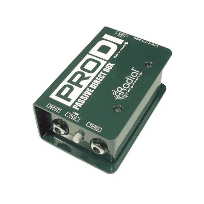 RADIAL Boites Directs  Pro Di - Passive Di Prodipassivedi