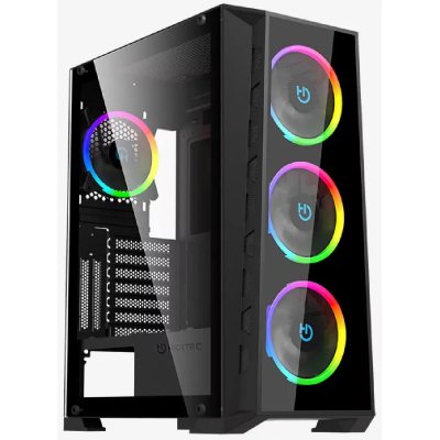 HIDITEC Bo&icirc;tier ATX semi-tour  CHA010054 - Neuf