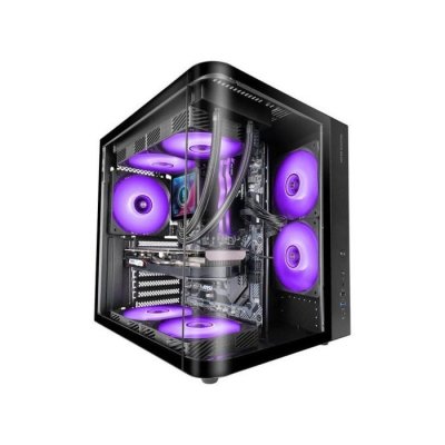 MARS GAMING Bo&icirc;tier ATX semi-tour  MCCURV Noir - Neuf