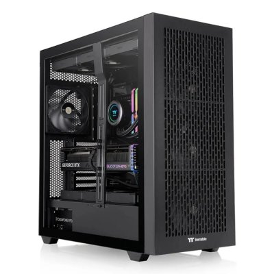 THERMALTAKE Bo&icirc;tier ATX semi-tour  CA-11D-00F1WN-00 Noir