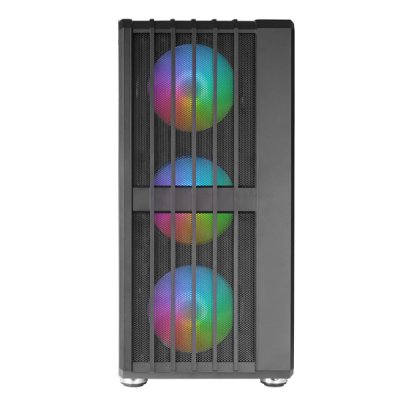MARS GAMING Boitier moyen tour atx mc-vault rgb avec panneau vitr&eacute; (noir) MCVAULT 
