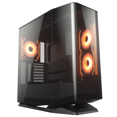 COUGAR Boitier moyen tour e-atx  fv270 rgb avec panneaux vitr&eacute;s (noir) CGR-58M6B-RGB 