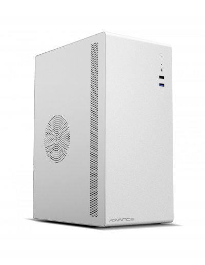 ADVANCE Bo&icirc;tier PC  Optima Blanc - mT/Sans Alim/mATX